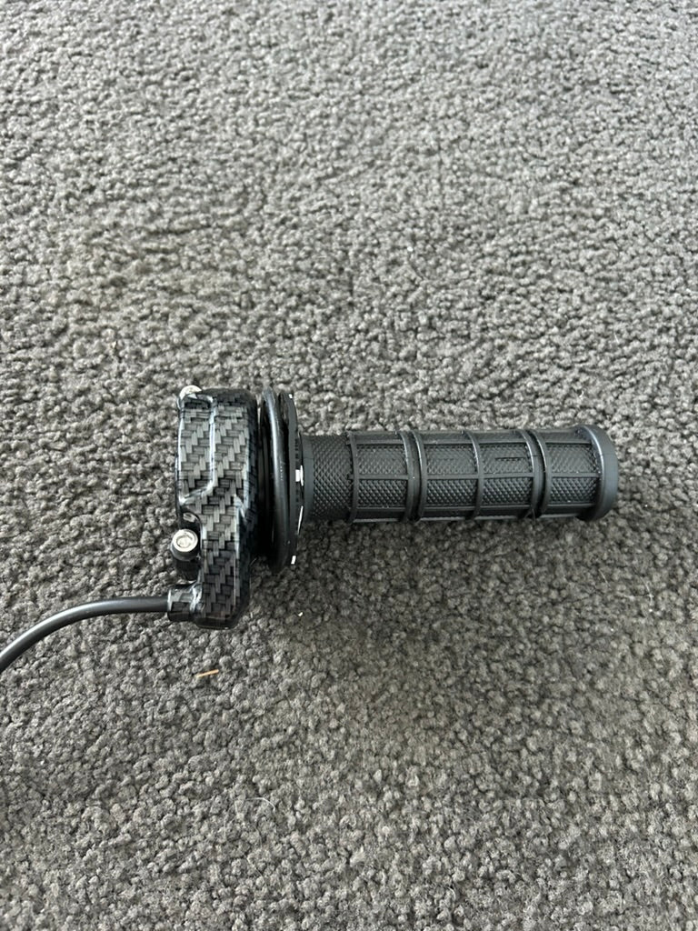 Carbon fibre surron throttle